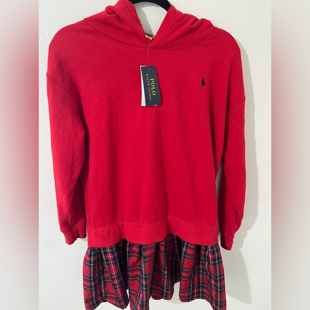 Ralph Lauren plaid dress for juniors